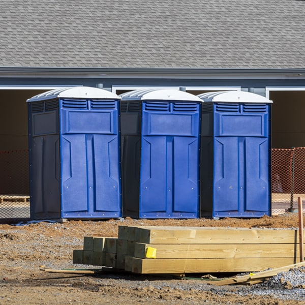 how do you dispose of waste after the porta potties have been emptied in Webster Springs